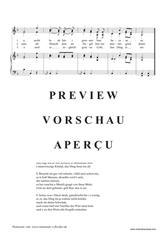 Product gallery: Page 3 of 3 Der lustige Hirt , , Piano and Voice