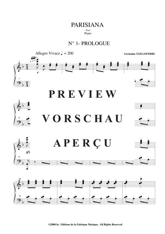 Product gallery: Page 4 of 60 Parisiana , , Piano Solo