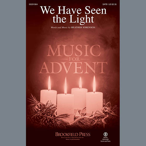 cover: We Have Seen The Light, Heather Sorenson