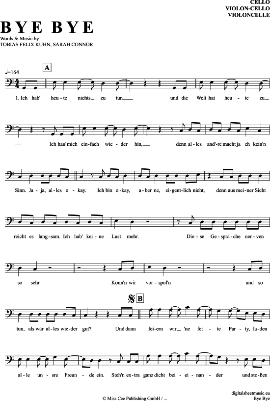 Produktbild zu: Bye Bye Sarah Connor