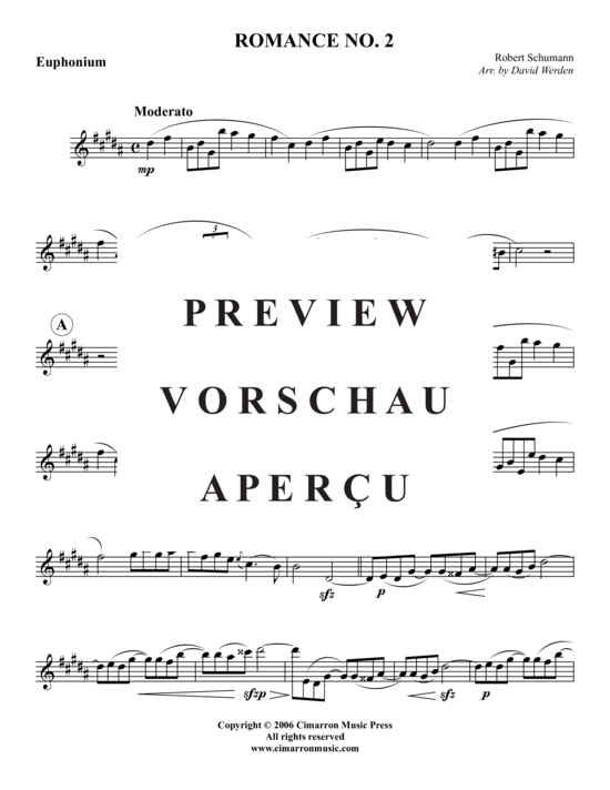 Product gallery: Page 12 of 13 Romanze Nr. 2  , , (baritone/pos + piano)