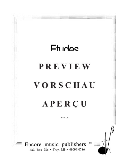 Product gallery: Page 3 of 21 Etudes for Euphonium, Vol. 4 , , (Euphonium Solo)