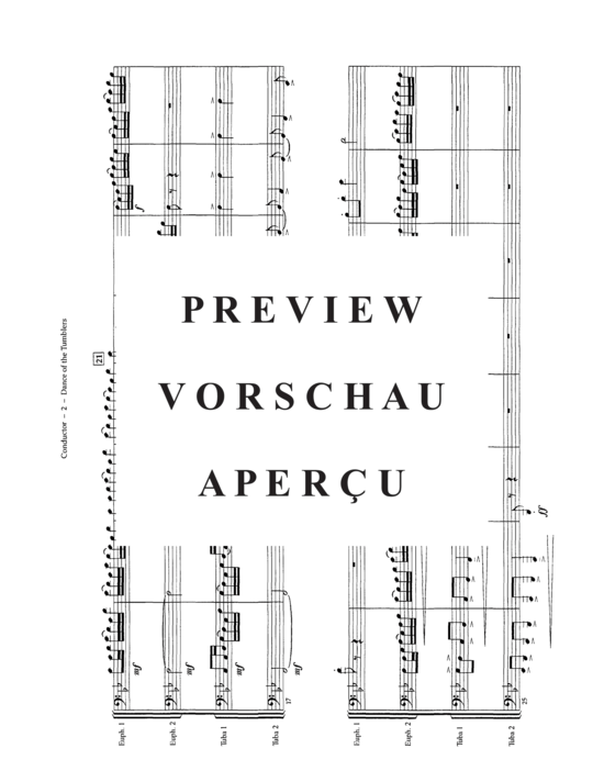 Product gallery: Page 5 of 21 Dance of the Tumblers , , (Tuba Quartett EETT)