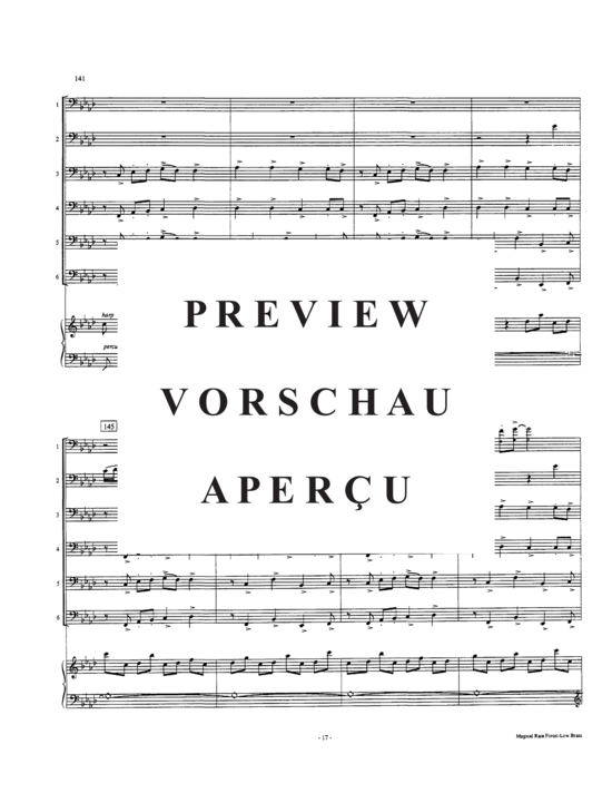 Produktgalerie: Seite 19 von 21 Into the Magical Rain Forest , , (Tuba Ensemble 1-6 Tuben + Tape)