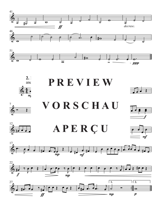 Product gallery: Page 18 of 21 Lament and Finale , , (Clarinet septet)