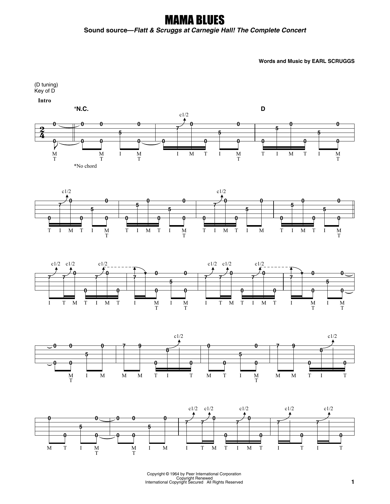 Produktgalerie: Seite 1 von 1 Mama Blues, Flatt & Scruggs, Banjo