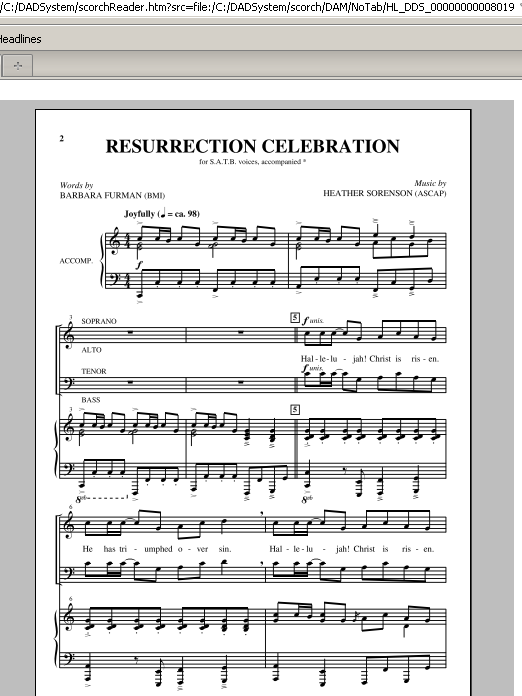 Product picture to: Resurrection Celebration