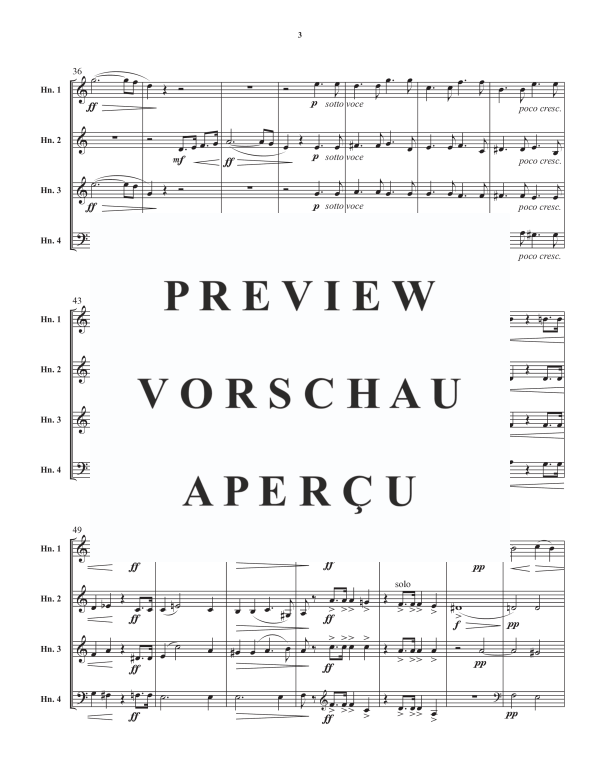 Product gallery: Page 6 of 11 Quando Corpus, , Horn Quartett