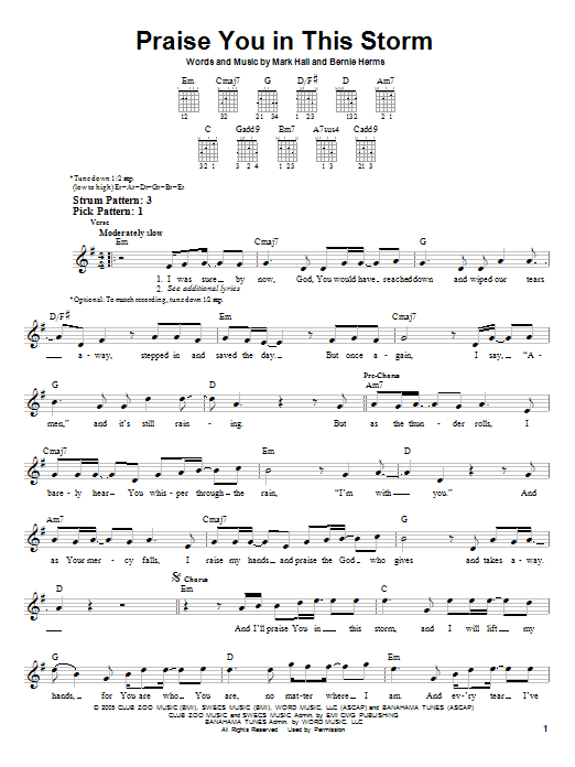 Product gallery: Page 1 of 1 Praise You In This Storm, Casting Crowns