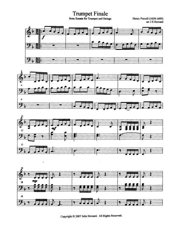 Produktgalerie: Seite 1 von 5 Trumpet Finale, , Trompete und Klavier