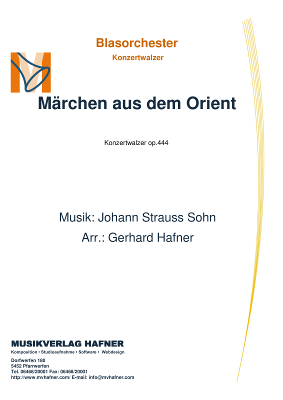 Product picture to: Märchen aus dem OrientJohann Strauss (Sohn)