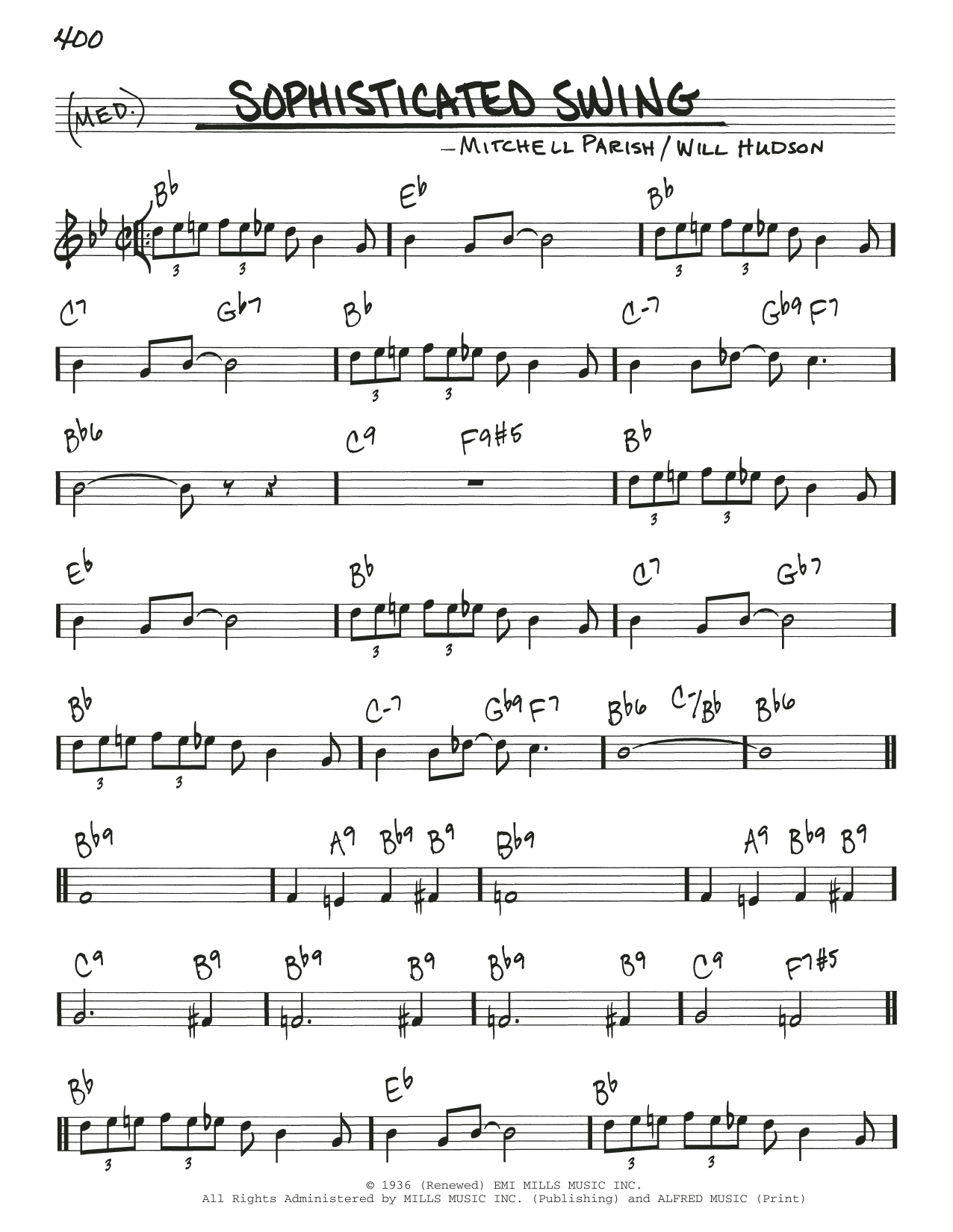 Produktbild zu: Sophisticated Swing