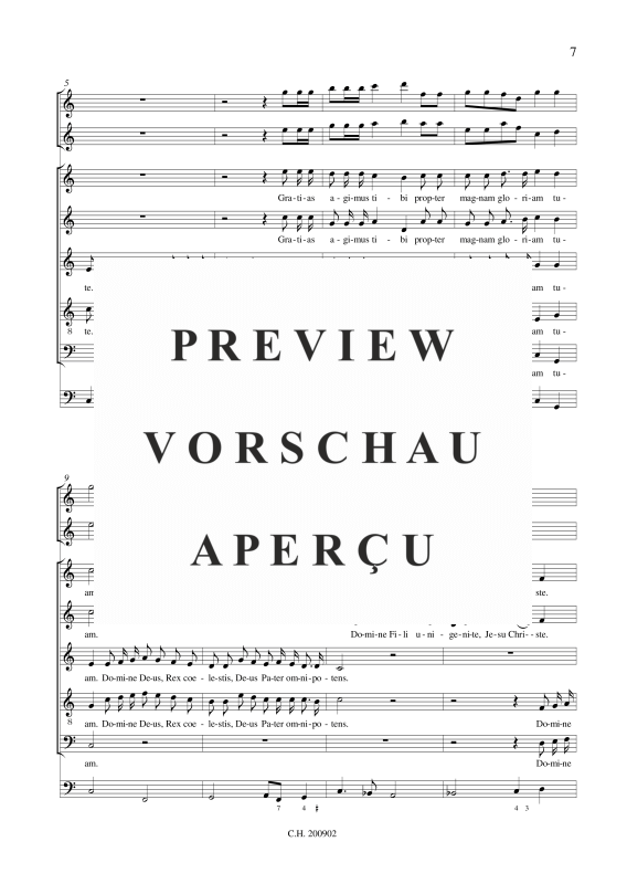 gallery: Missa à 7 In Honorem S. Barbarae, , (Gemischter Chor SSATB, 2 Cornettini und BC)