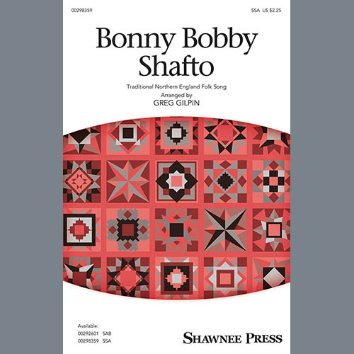 Produktbild zu: Bonny Bobby Shafto (arr. Greg Gilpin)