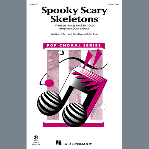 cover: Spooky Scary Skeletons (arr. Roger Emerson), Andrew Gold