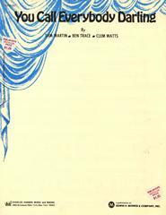 cover: You Call Everybody Darling, Sam Martin