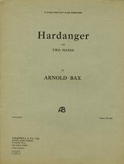 cover: Hardanger, Arnold Bax