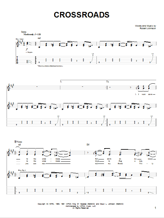 Produktbild zu: Cross Road Blues (Crossroads)
