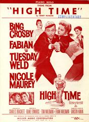 cover: Theme from 'High Time', Henry Mancini, Klavier