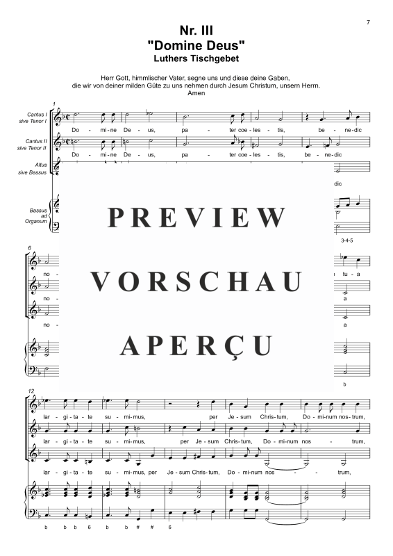 gallery: Harmoniae novae Heft 1, , Chor 3-stimmig mit B.C.