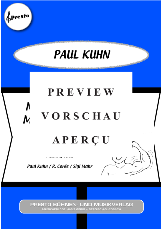 gallery: Milch macht müde Männer munter , Kuhn, Paul, (Melodie-Stimmen in C/B/Es)