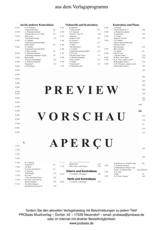 Produktgalerie: Seite 9 von 11 My Blue Flame, , variable Besetzung: Melodiestimme in C/B/Es, Kontrabass