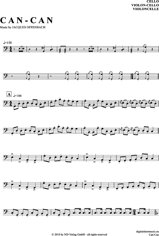 Produktbild zu: Can-Can Jacques Offenbach