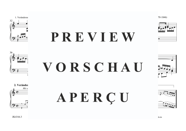 Produktgalerie: Seite 4 von 8 Valet will ich dir geben Op,77 Nr.5, , Orgel Solo