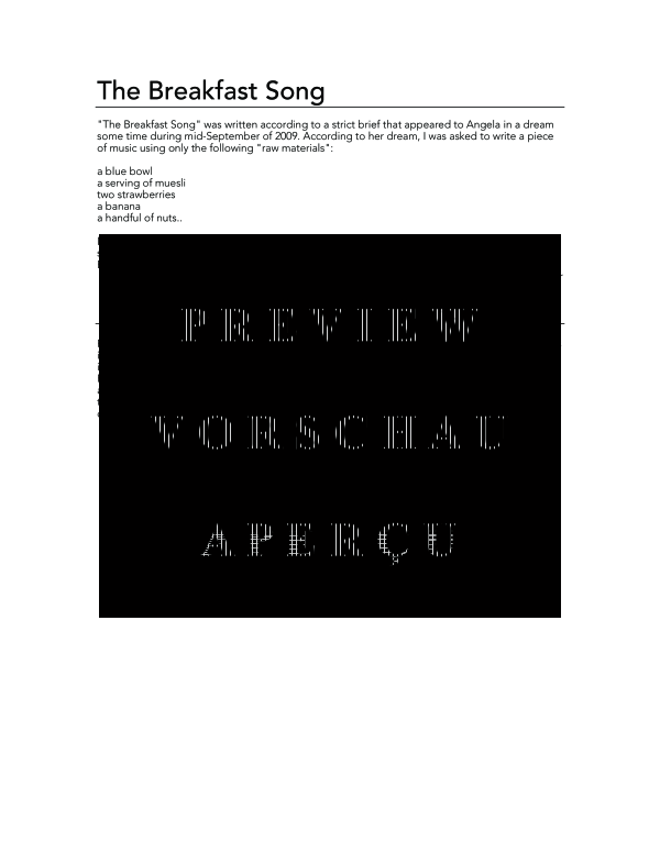 gallery: Breakfast Song, The, , (Blechbläser Ensemble)