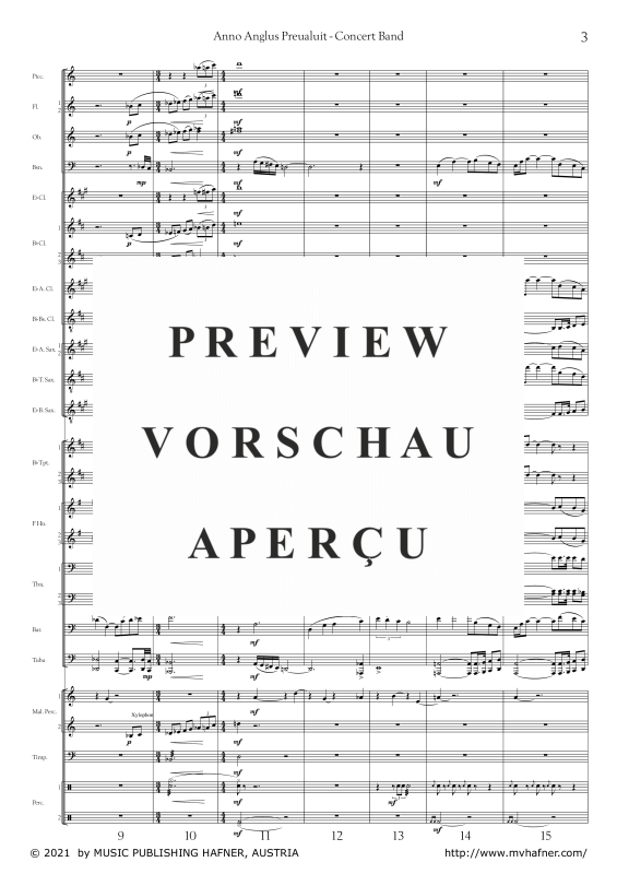 Product gallery: Page 8 of 11 Anno Anglus Preualuit, , (large wind orchestra)