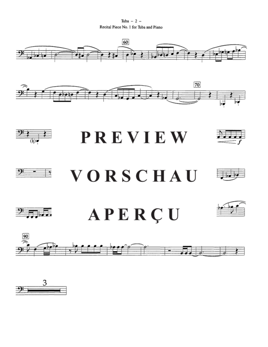 gallery: Recital Piece No 1 , , (Tuba + Klavier)