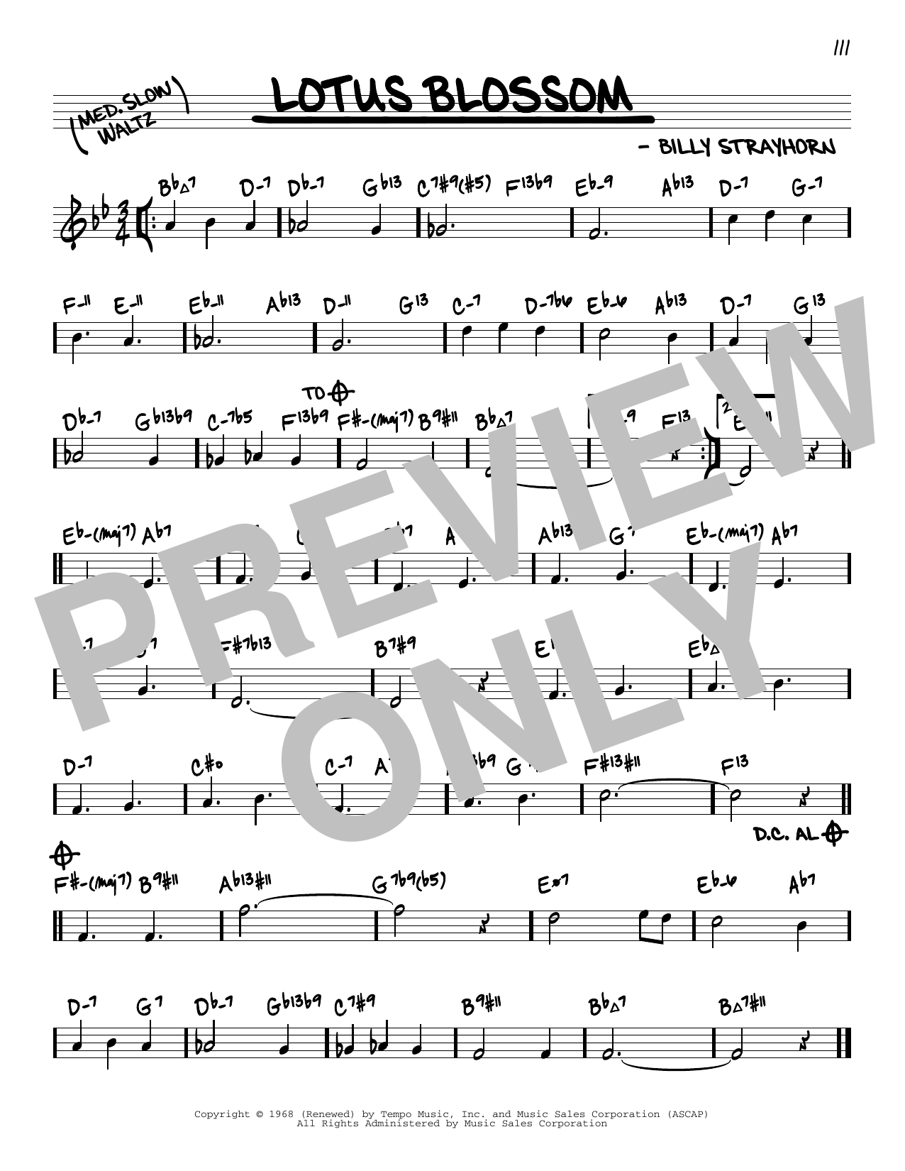 Produktbild zu: Lotus Blossom (arr. David Hazeltine)