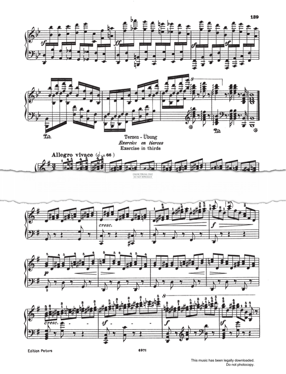 Produktbild zu: Allegro Vivace Study (Op. 740, No.39)
