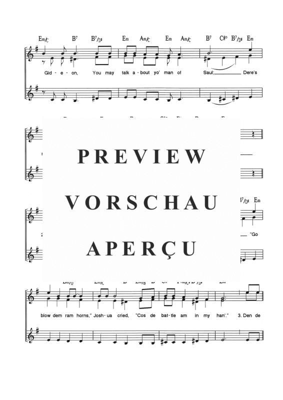 gallery: Joshua Fight the Battle, , Frauenchor SSA