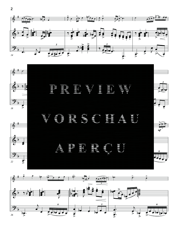 gallery: Little Tango Piece, , (Klarinette in B und Klavier)