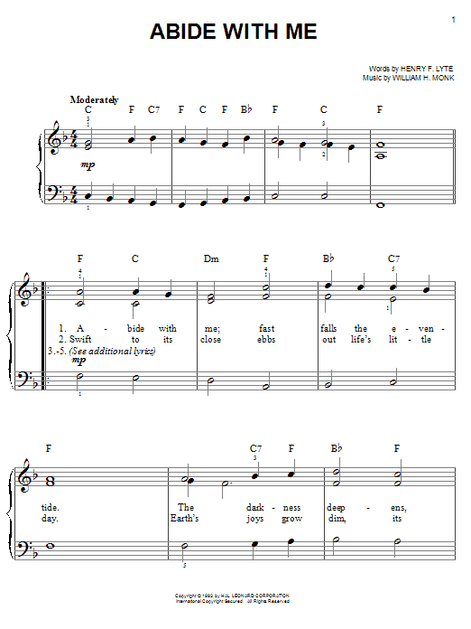 Produktbild zu: Abide With Me