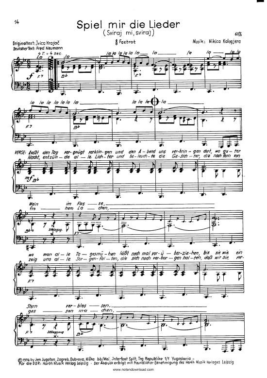 Produktbild zu: Spiel mir die LiederRegina Thoss