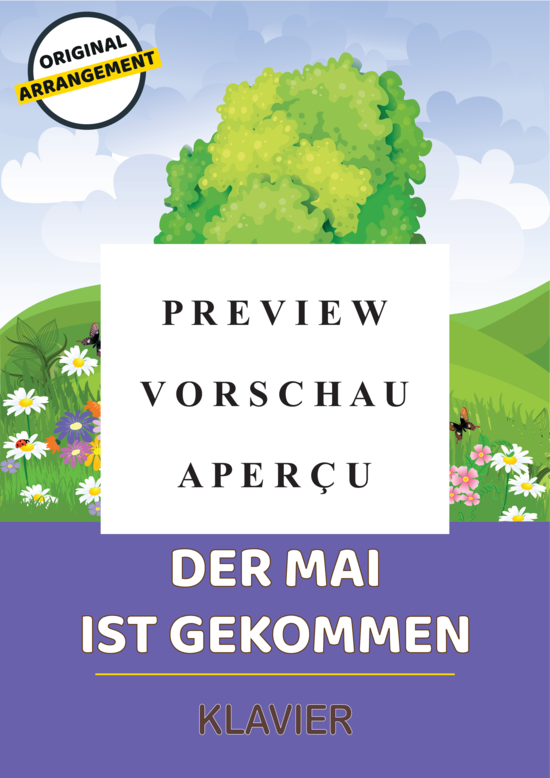 Product gallery: Page 2 of 4 Der Mai ist gekommen , , Piano Solo
