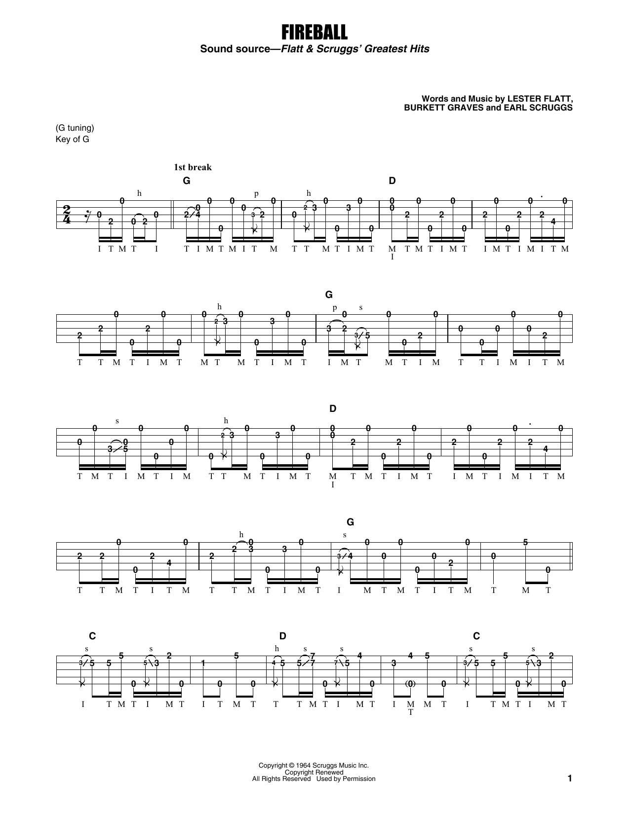 Product gallery: Page 1 of 1 Fireball, Earl Scruggs
