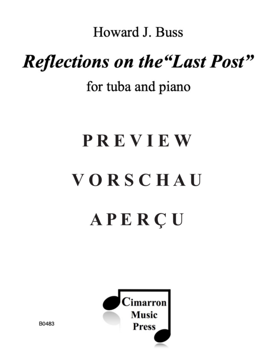 Product gallery: Page 2 of 21 Reflections on the Last Post , , (tuba and piano)