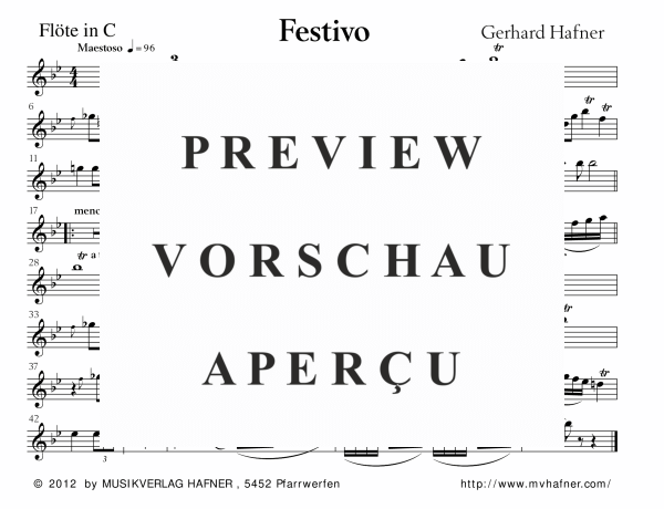 Product gallery: Page 10 of 11 Festivo, , (large wind orchestra)