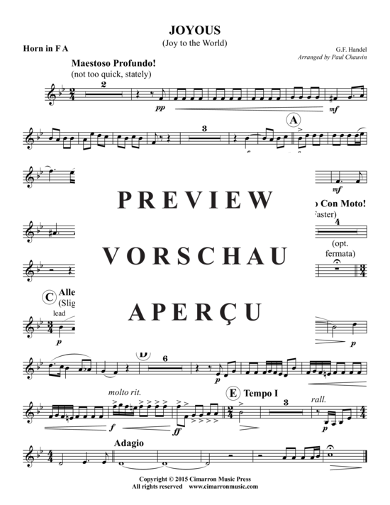Produktgalerie: Seite 9 von 16 Joyous (Joy to the World) , , Doppel Blechbläserquintett