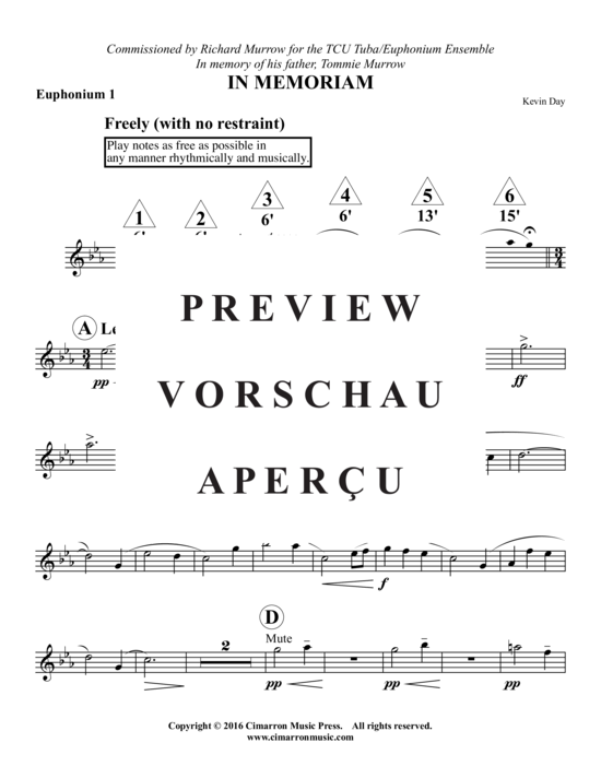 Product gallery: Page 12 of 21 In Memoriam , , (Tuba Ensemble EEETTT)