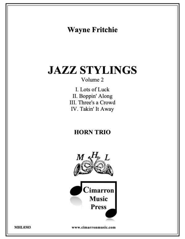 cover: Jazz Stylings, Vol. II, , Horn Trio
