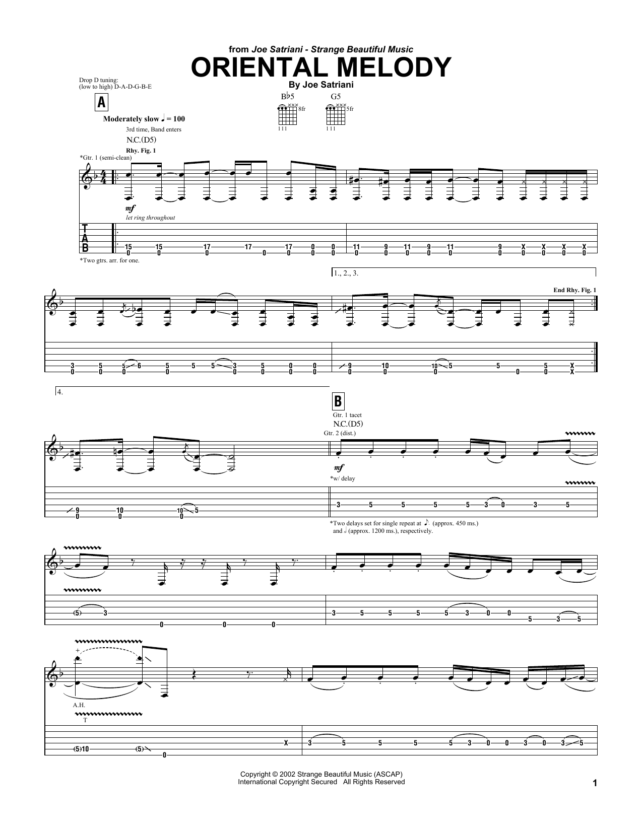Product gallery: Page 1 of 1 Oriental Melody, Joe Satriani