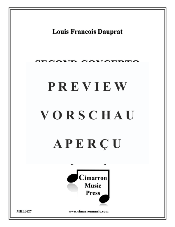 Produktgalerie: Seite 2 von 11 Zweites Konzert, , Horn in F und Klavier