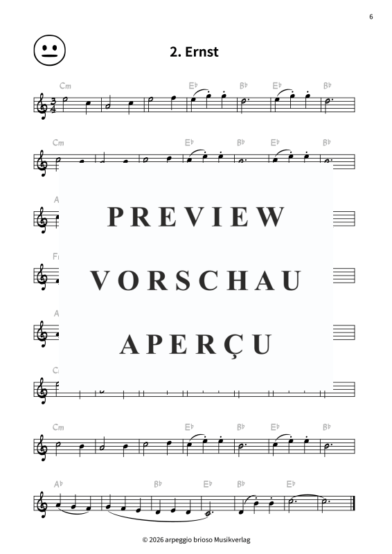Product gallery: Page 8 of 11 Die Emoji-Suite - Smileys als Melodien für Altsaxophon, , Alto Saxophone In E-Flat, Solo