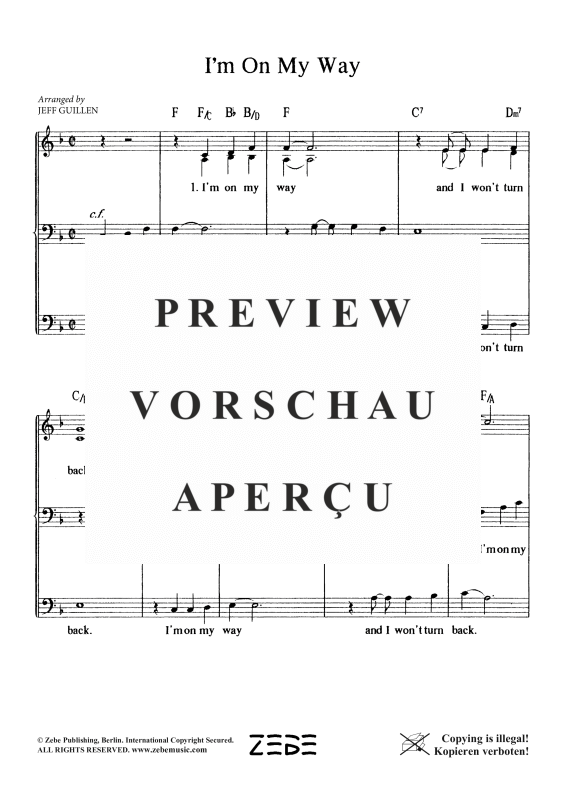 Produktgalerie: Seite 3 von 4 I´m On My Way, , Gemischter Chor