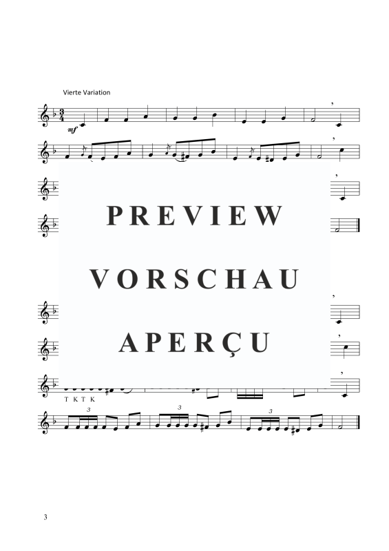 Produktgalerie: Seite 4 von 4 Im Märzen der Bauer , , (Trompete in B Solo)