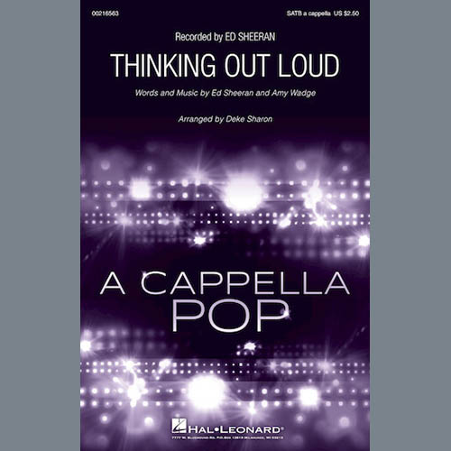 Produktbild zu: Thinking Out Loud (arr. Deke Sharon)